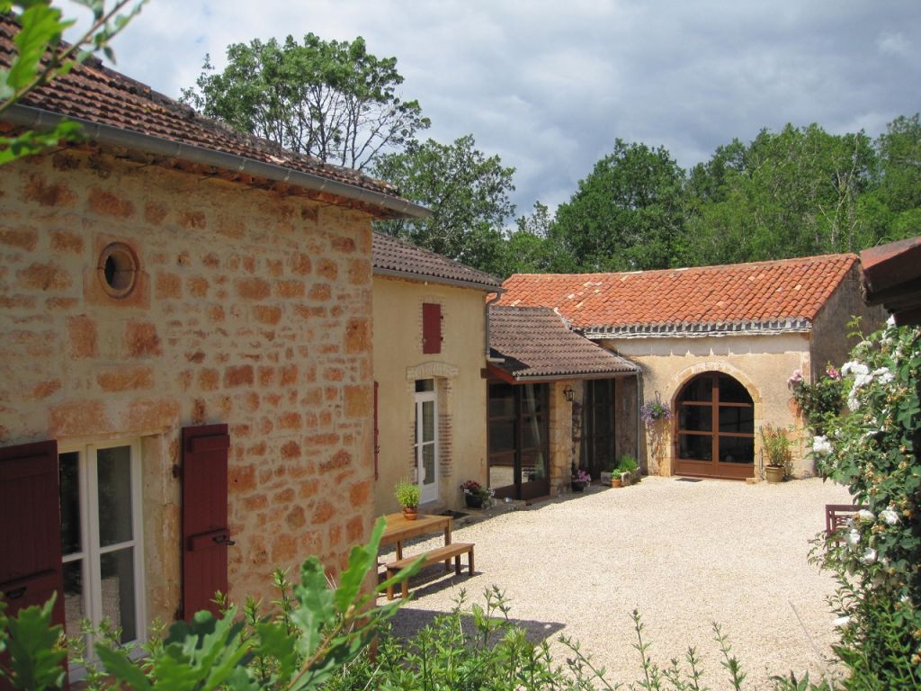 La cour après rénovation