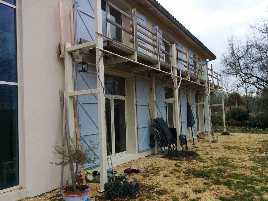 Vue extérieure de la maison