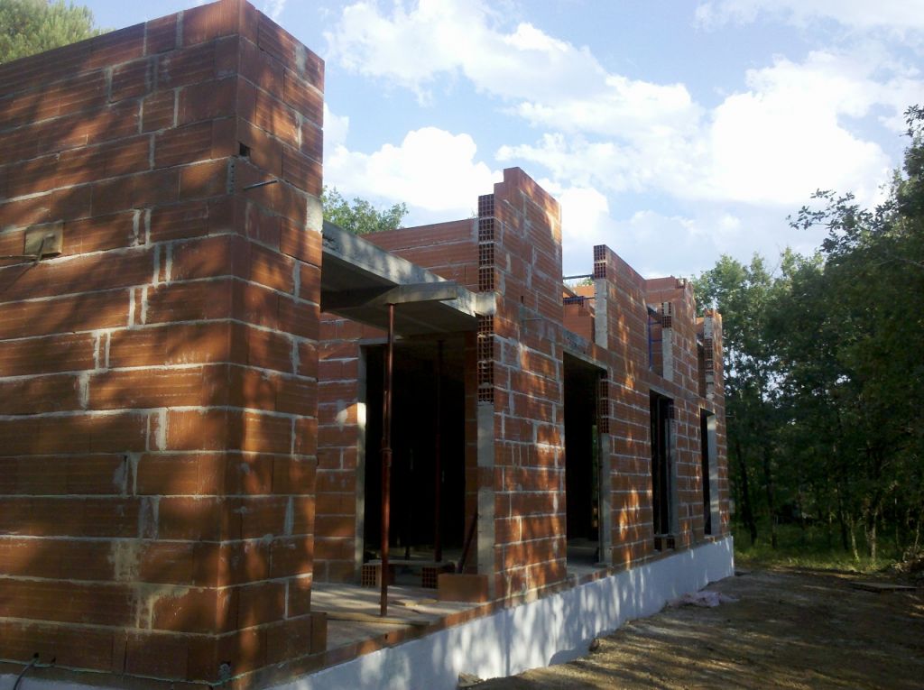 La construction des murs